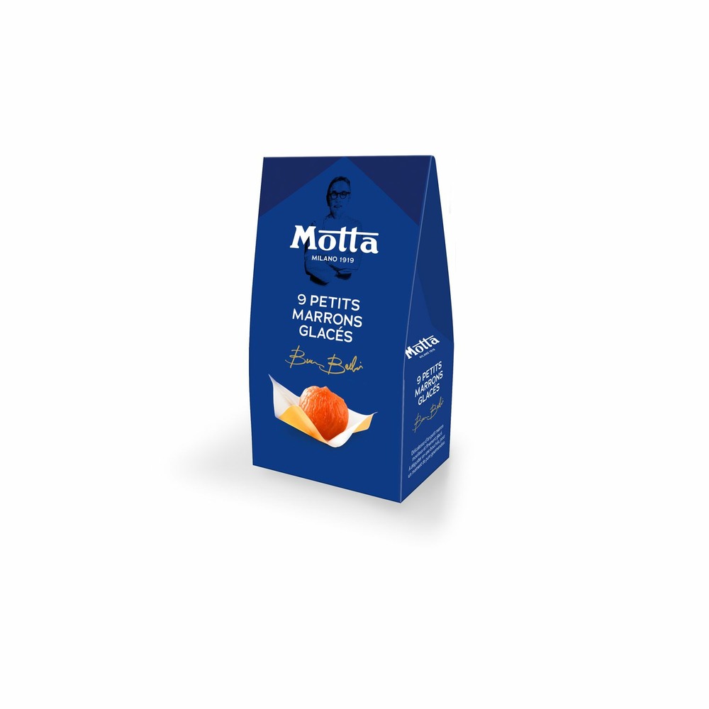 Sachet 9 petits marrons glacés - motta