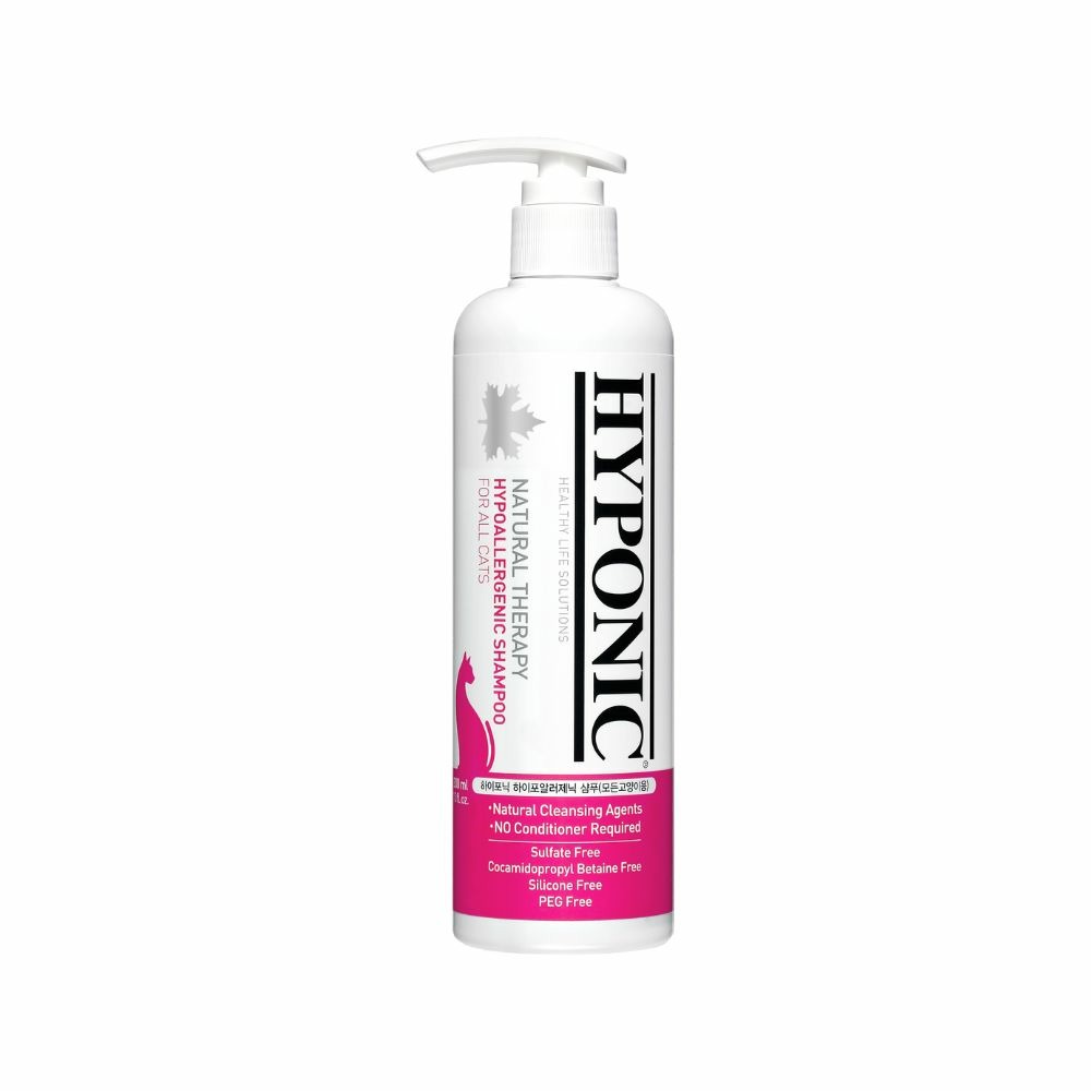 Shampoing naturel et hypoallergénique pour chats 300 ml
