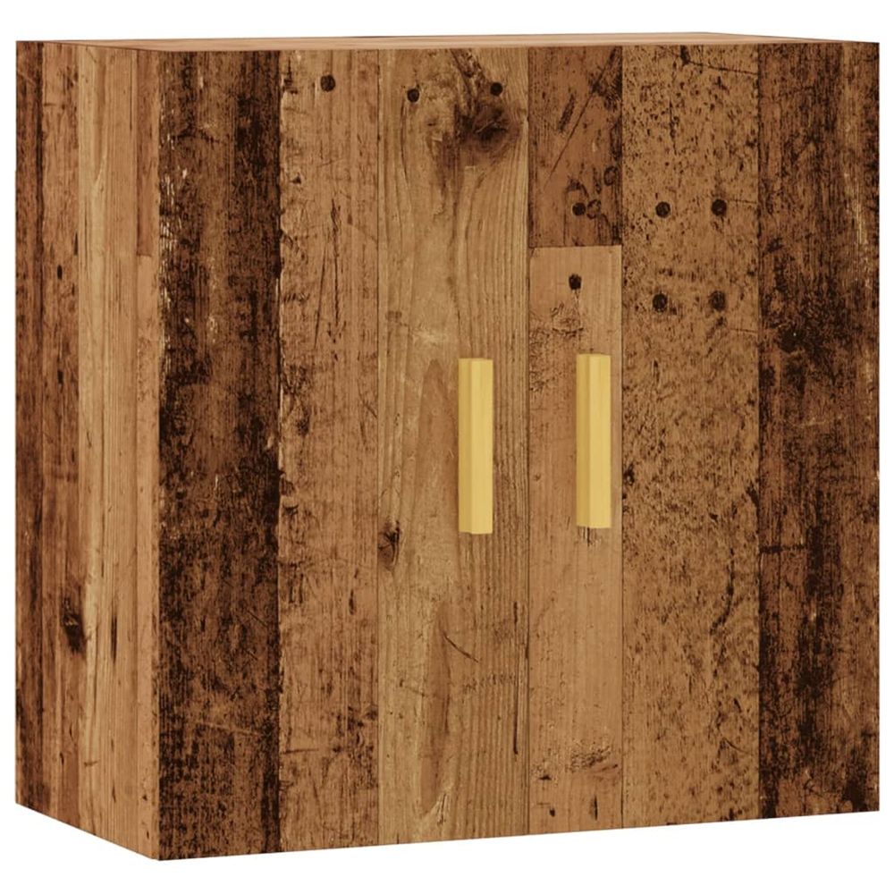 Armoire murale vieux bois 60x31x60 cm bois d'ingénierie