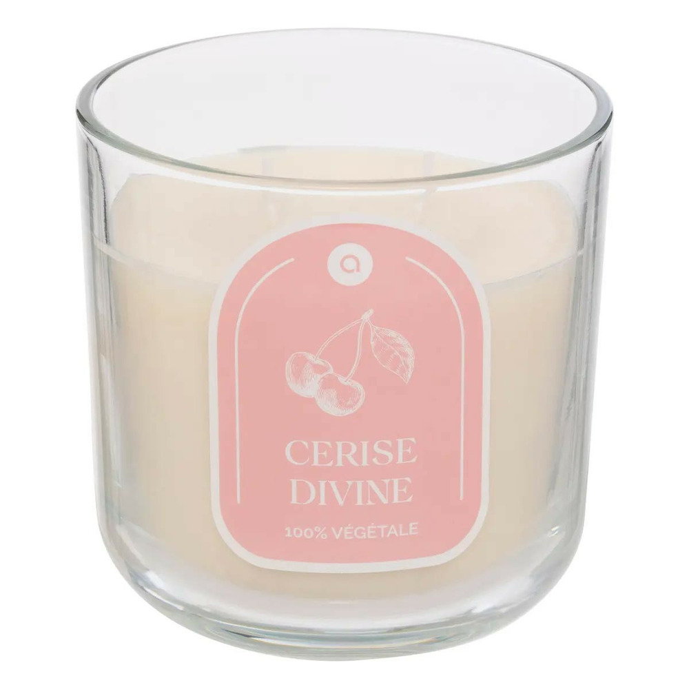 Bougie parfumée en verre 