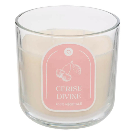 Bougie parfumée en verre