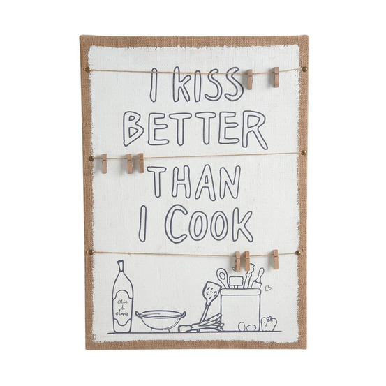 Cadre mémo kiss / cook