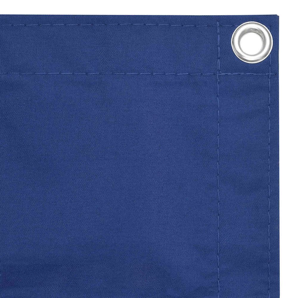 Écran de balcon bleu 120x400 cm tissu oxford