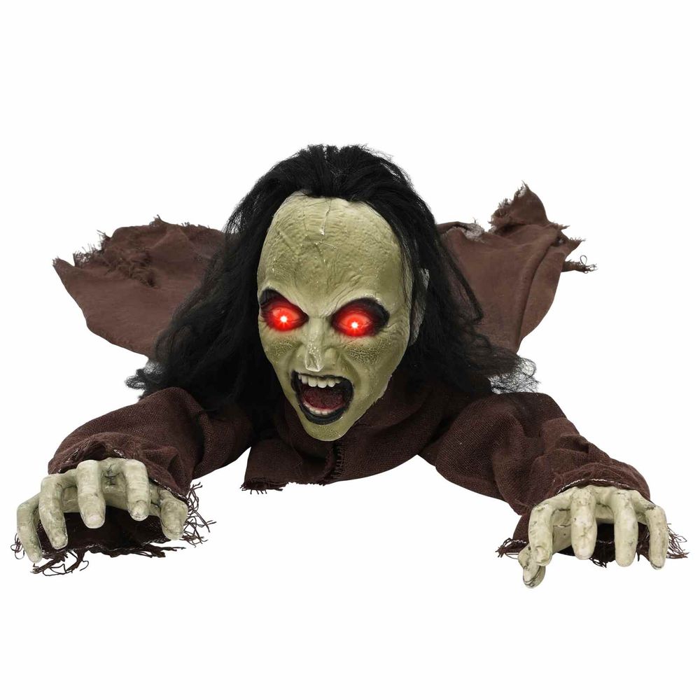 Décoration de zombie d'halloween spooka marron 94 x 130 x 29 cm