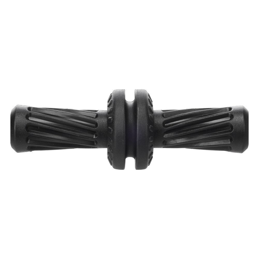 Jouet à mâcher gladiator rouleau pour chien, caoutchouc noir, 22 cm - flami