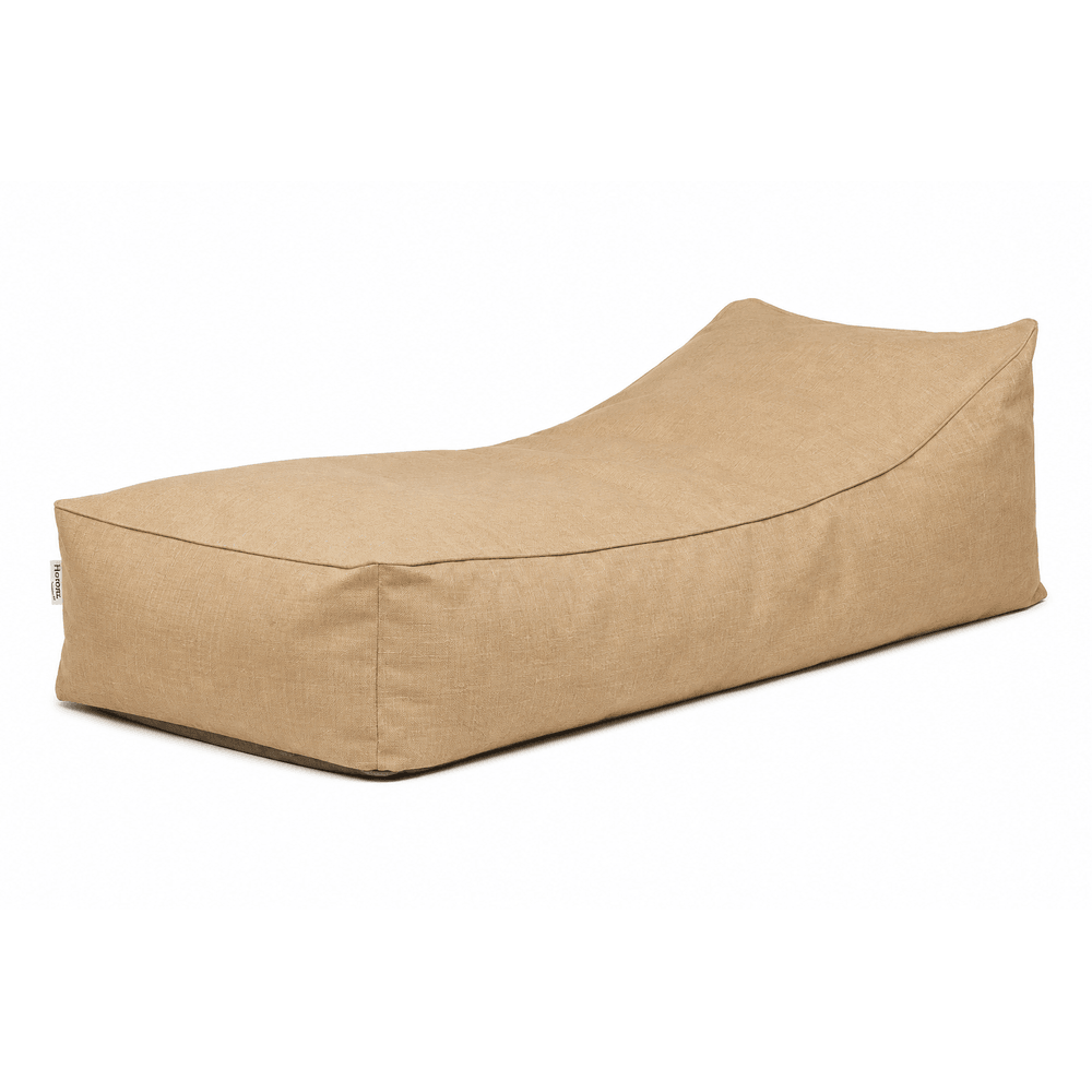 Bohème jute | fauteuil à billes cozip | 180 x 80 x h50 cm