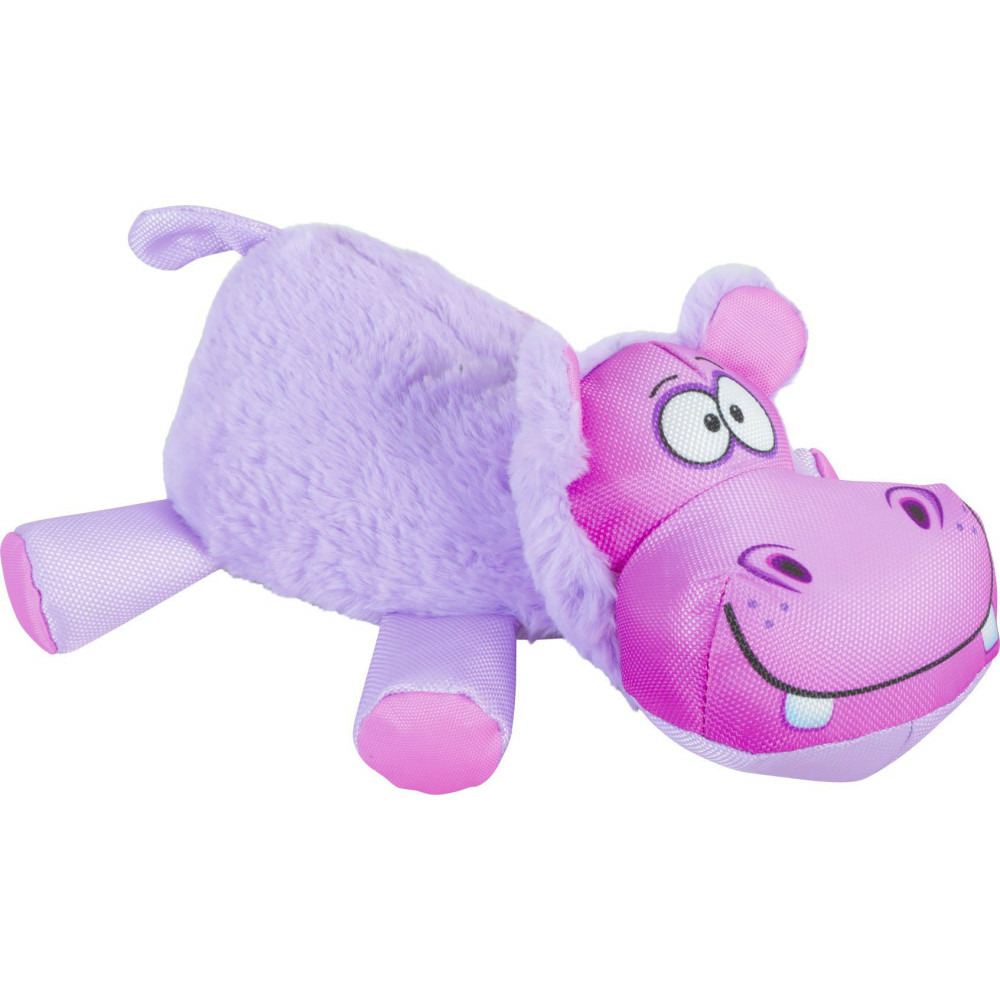 Hippopotame hicham s jouet sonore pour chiots et petits chiens