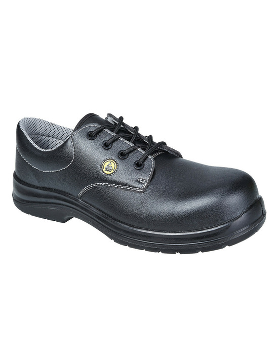 Chaussure de sécurité à lacets composite esd s2 couleur : noir taille 43 - portwest