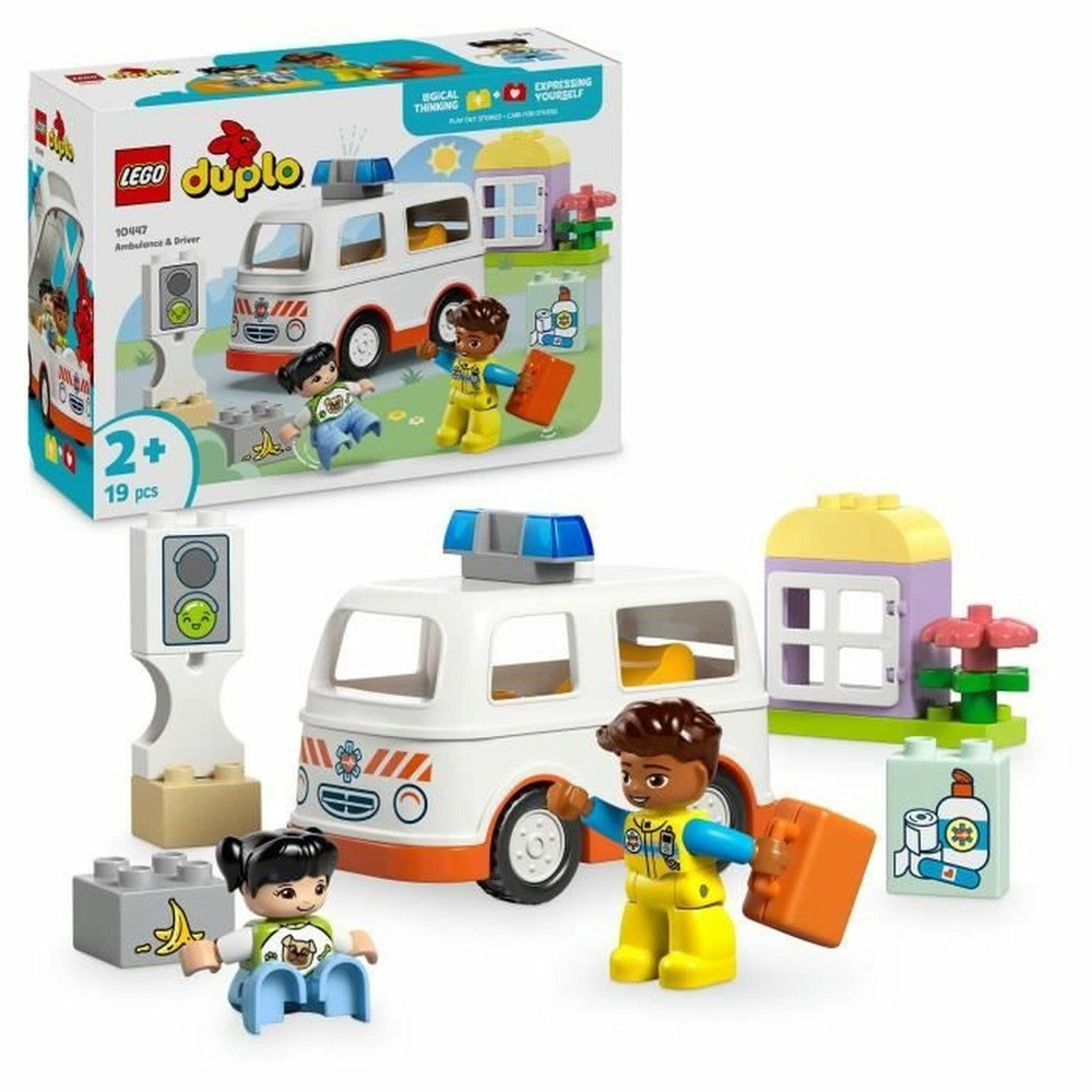 Lego duplo l'ambulance et le chauffeur