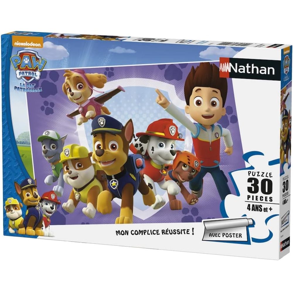 Puzzle pat'patrouille à la rescousse 30 pcs