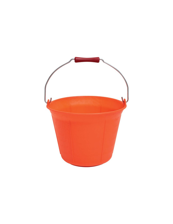 Seaux de maçon pe orange 11 l