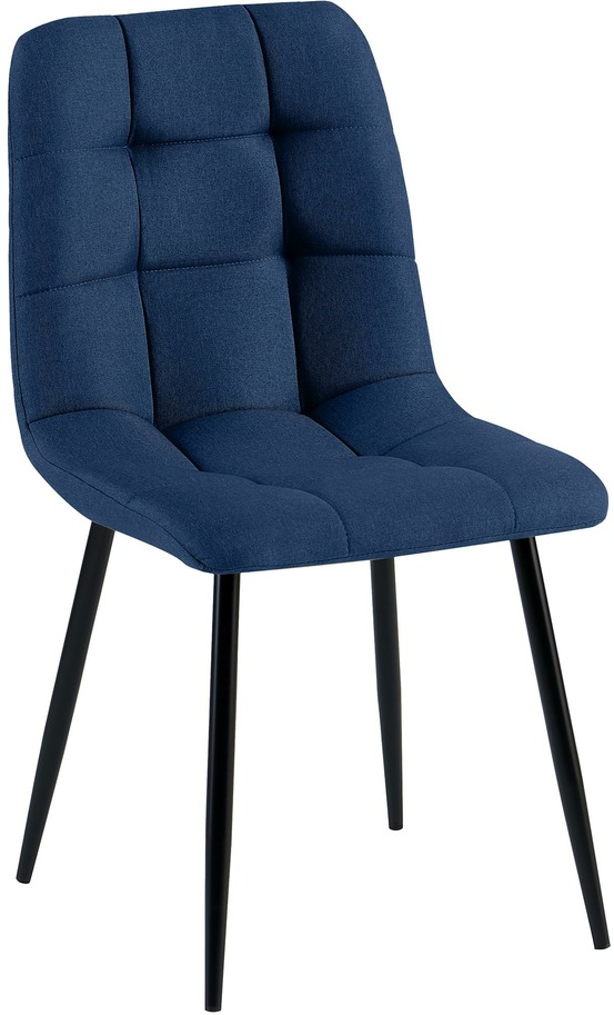 Chaise de salle à manger tissu antibes