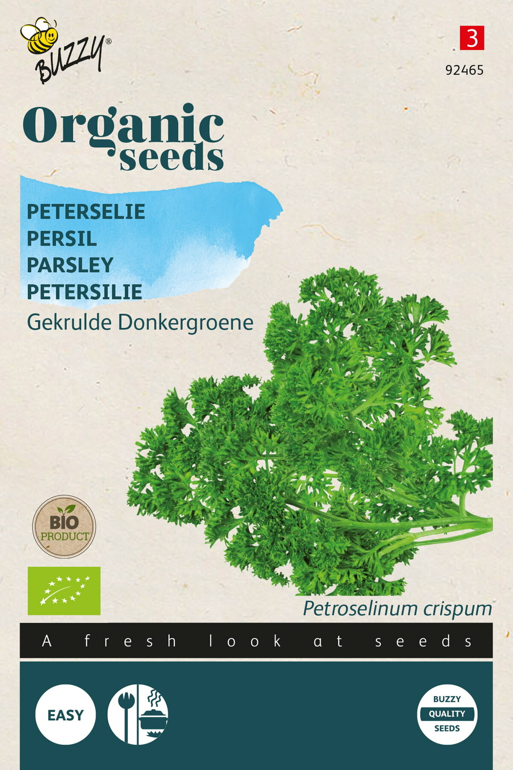 Buzzy organic persil frisé vert foncé(bio) - ca. 1,75 gr (livraison gratuite)