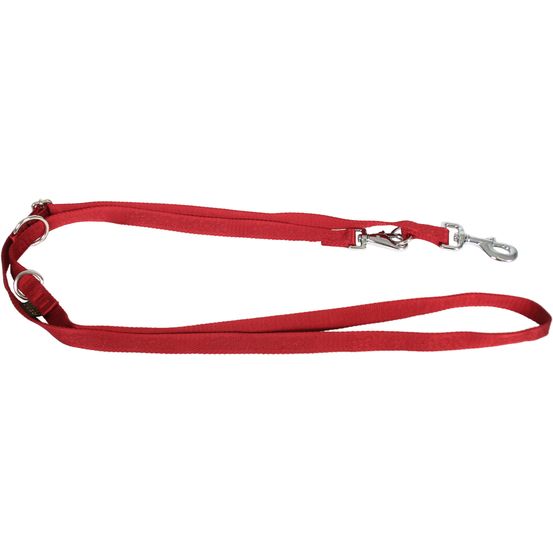 Arka haok - laisse de dressage pour chiens en nylon arka haok by martin sellier - collection rubis - laisse pour chiens 3 positions