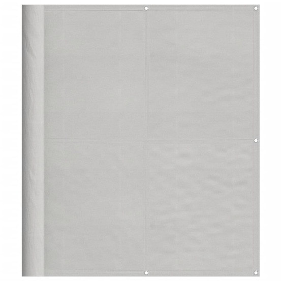 Écran de balcon gris clair 120x800 cm 100% polyester oxford