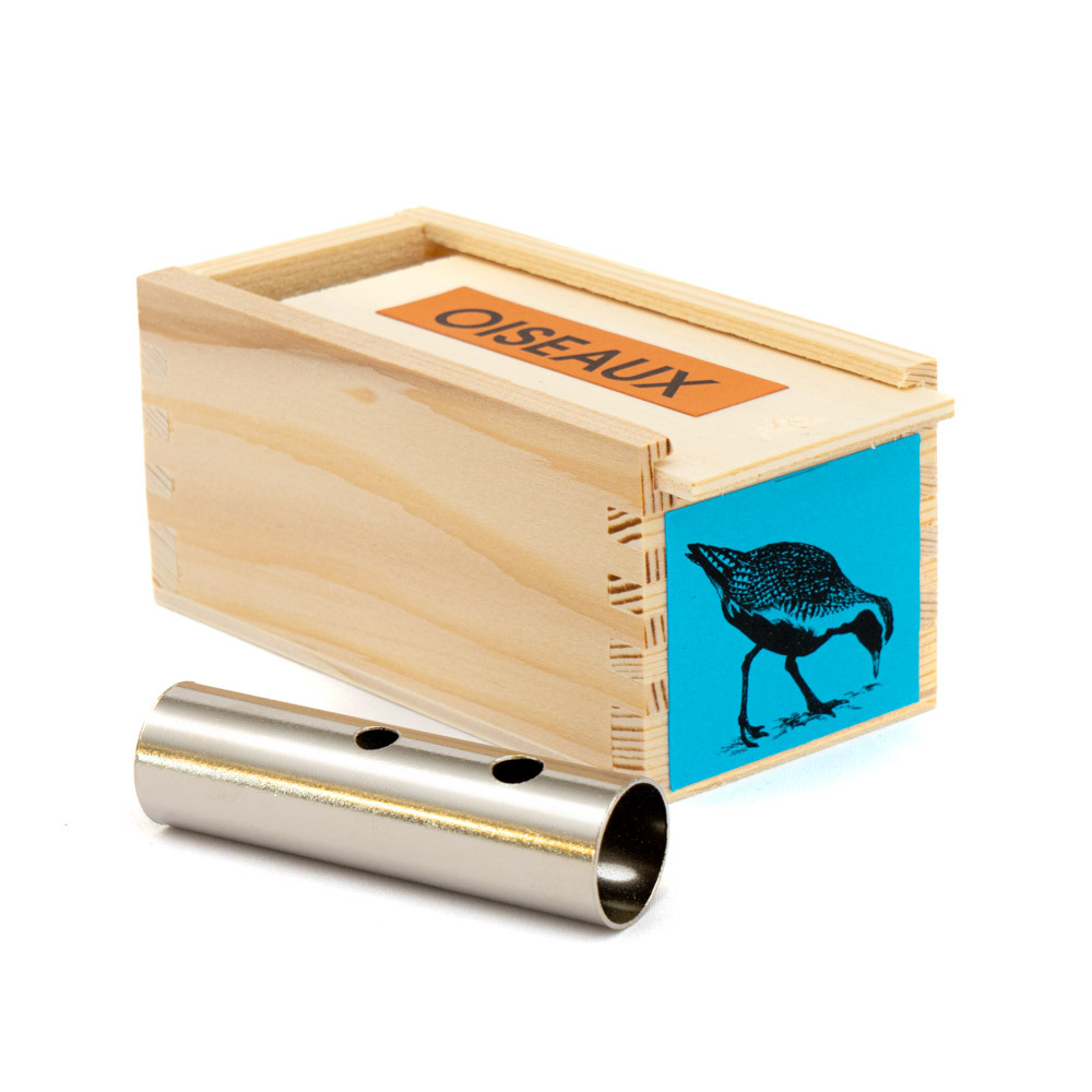 Appeau individuel pluvier doré (en coffret bois)