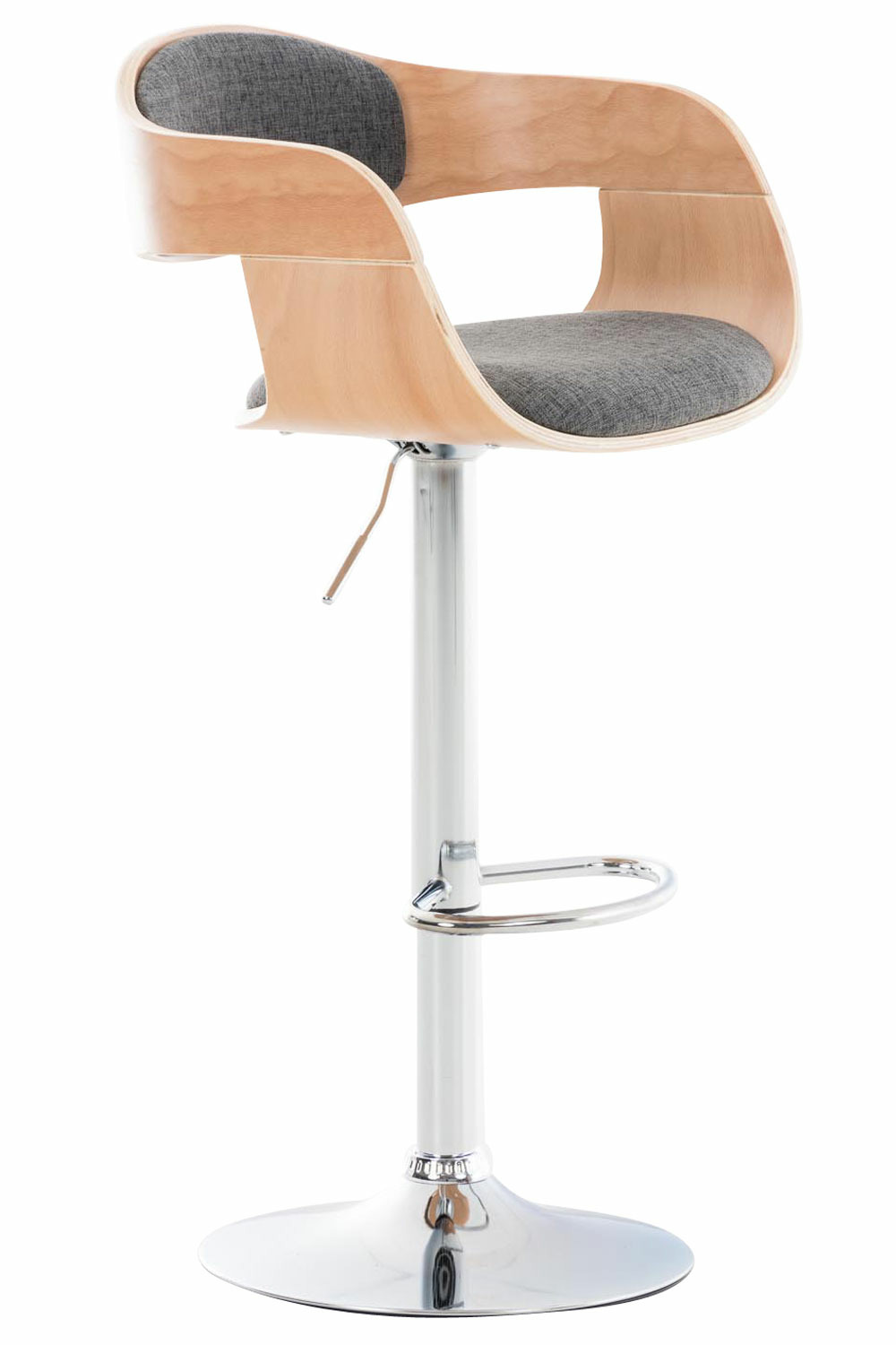 Tabouret de bar kingston c tissu