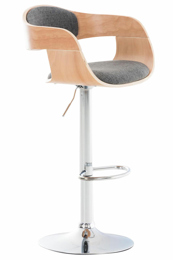 Tabouret de bar kingston c tissu