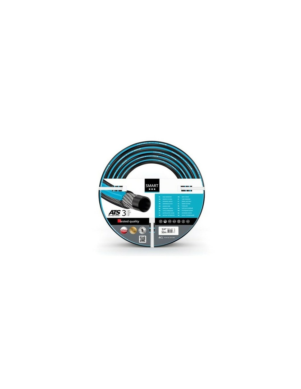 Tuyau d'irrigation smart ats 19 mm x 50 m cellfast