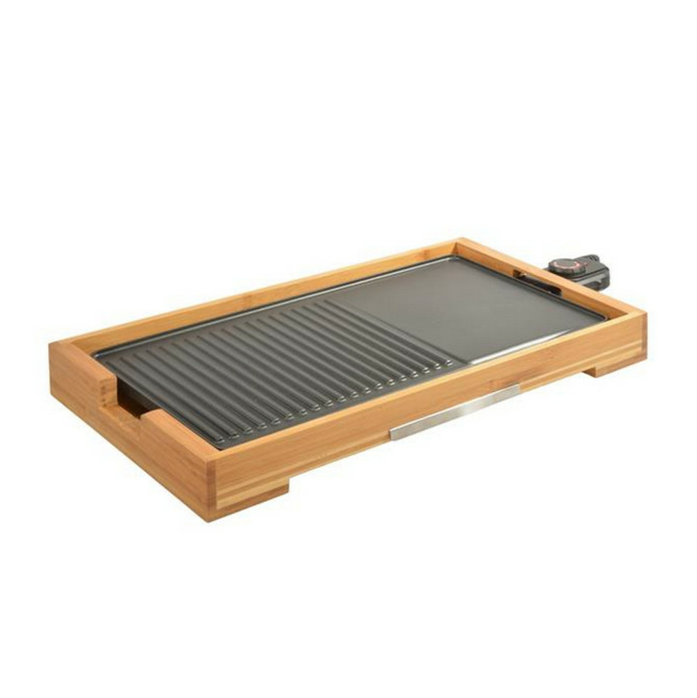 Plancha gril électrique 2000w 51x25,5cm - kcwoodpla2000