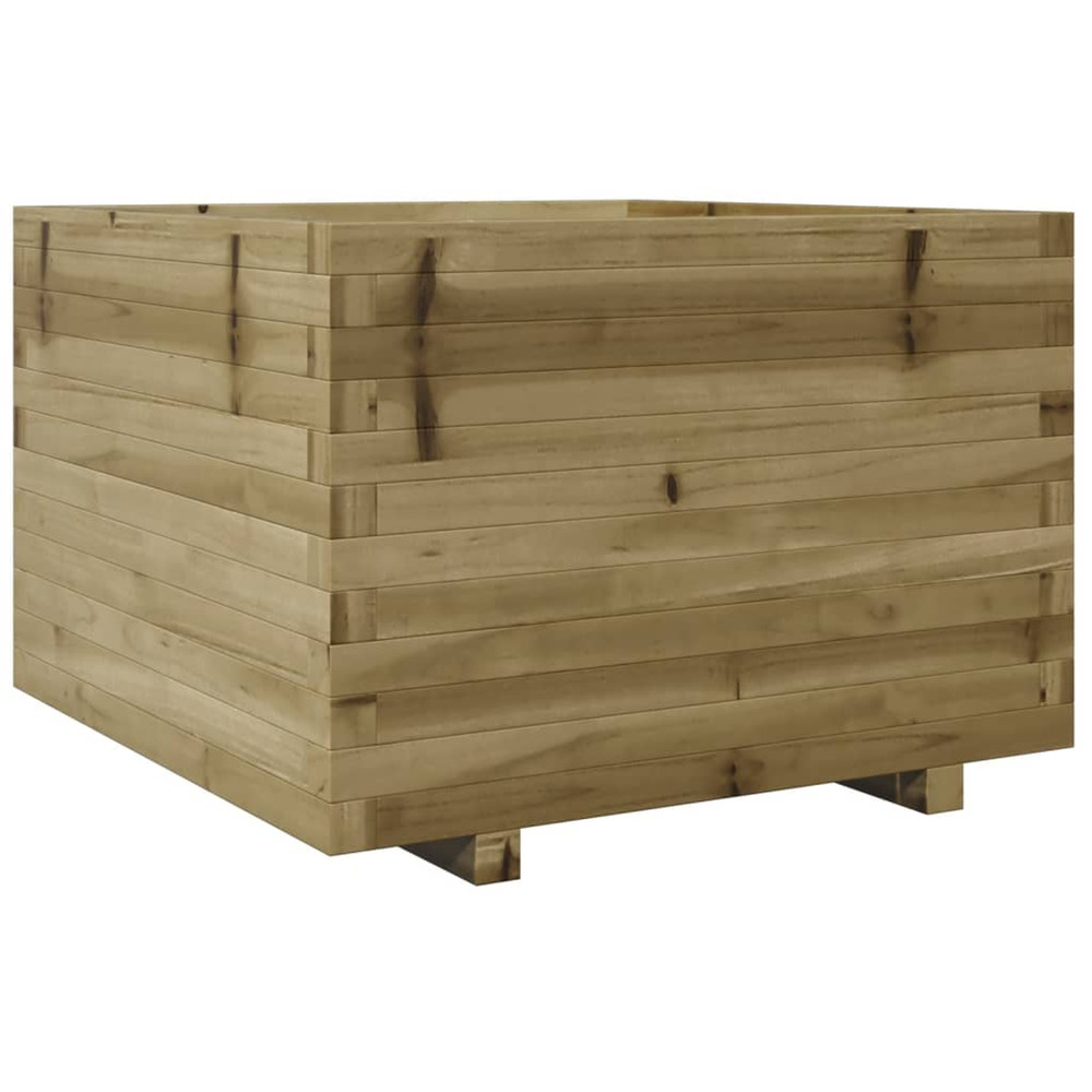 Jardinière d'extérieur 70x70x49,5 cm bois de pin imprégné