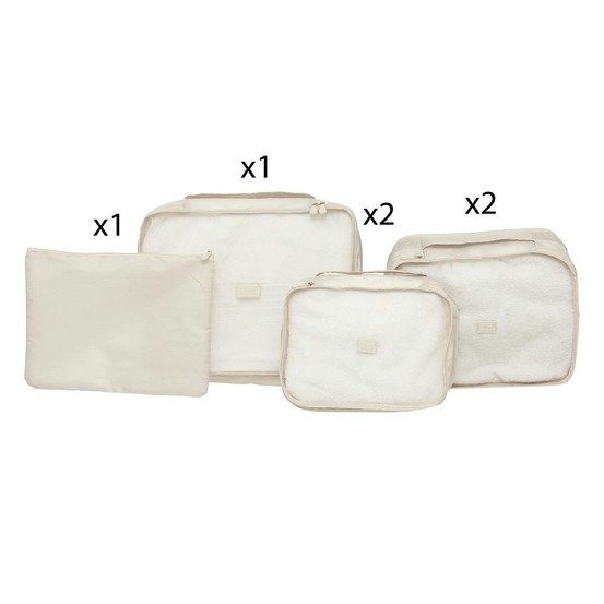 5five - lot organiseur valise aloha 6 pièces