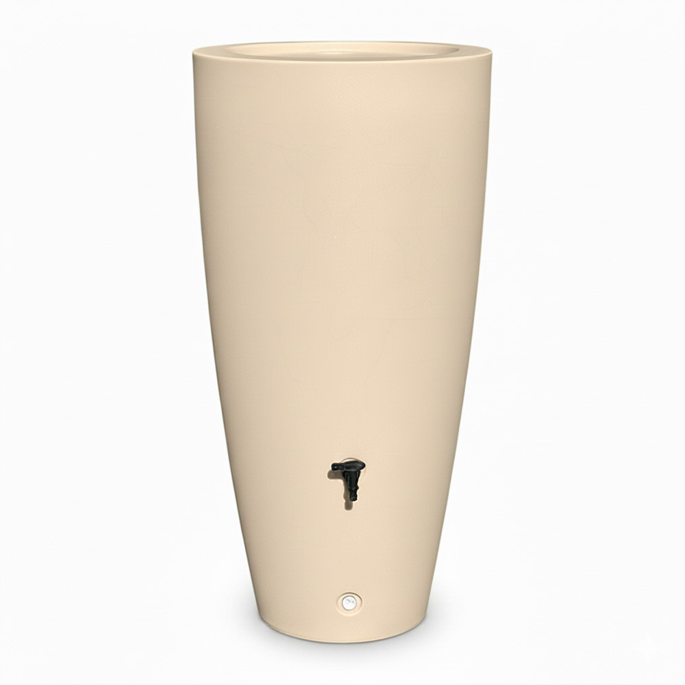 Pot conique récupérateur d'eau de pluie aérien 200l