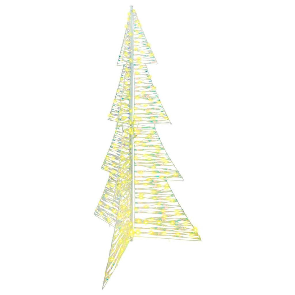 Sapin de noël avec 240 led blanc chaud 180 cm pet