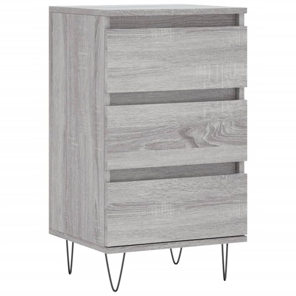 Buffet bahut commode armoire meuble de rangement organisateur cuisine salle de séjour salon sonoma 40 x 35 x 70 cm bois d'ing