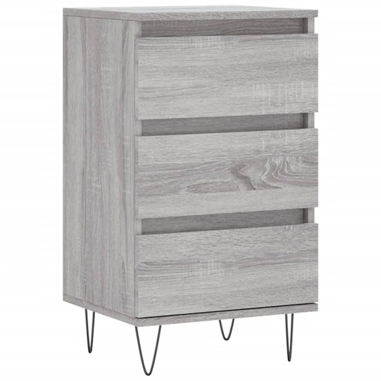 Buffet bahut commode armoire meuble de rangement organisateur cuisine salle de séjour salon sonoma 40 x 35 x 70 cm bois d'ing