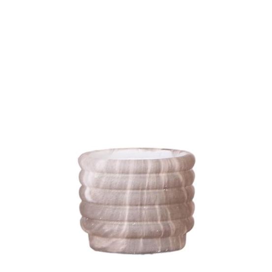 Cache-pot marble foncé - ø6 cm
