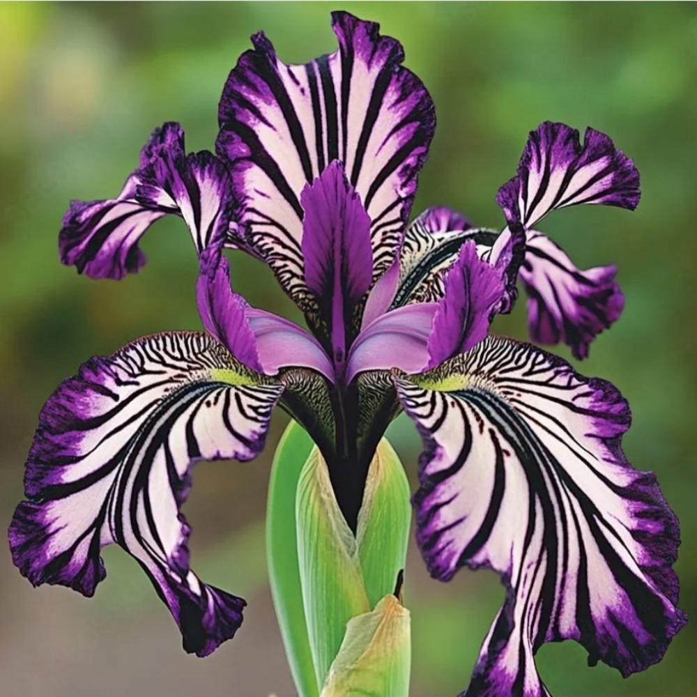 Graines de fleurs orchidée à rayures violet 100 grains * 5 sachets