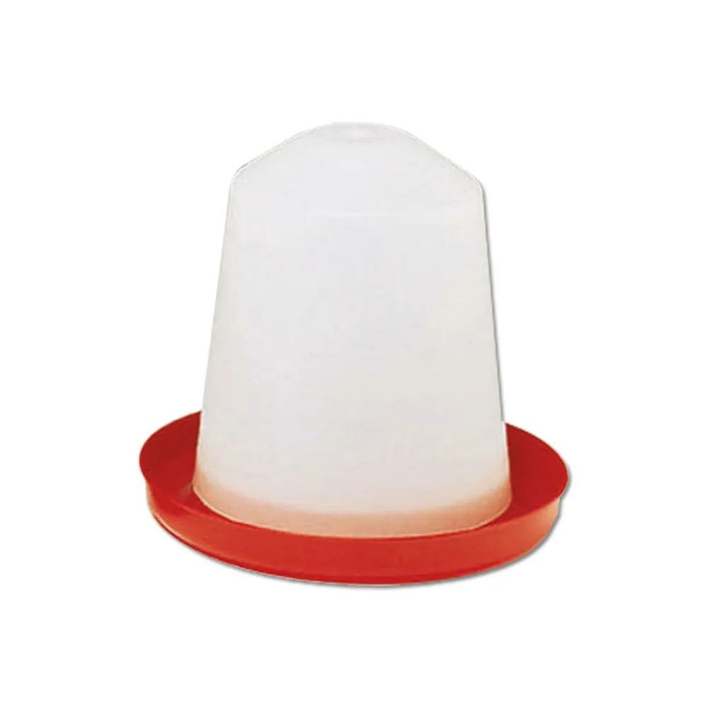 Lot de 5 abreuvoirs siphoïde plastique 1,5 l