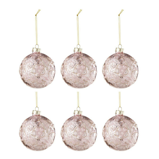 Lot de 6 boules de noël