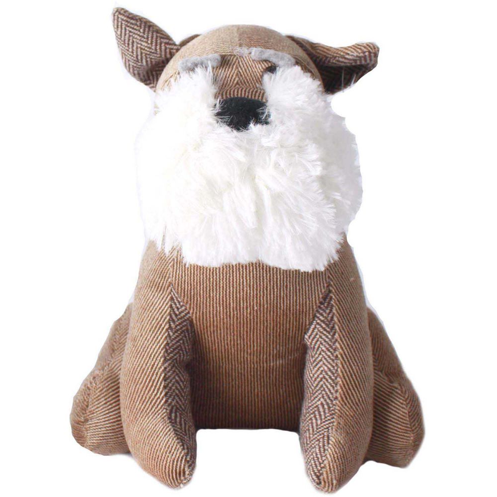 Bloc-porte chien marron