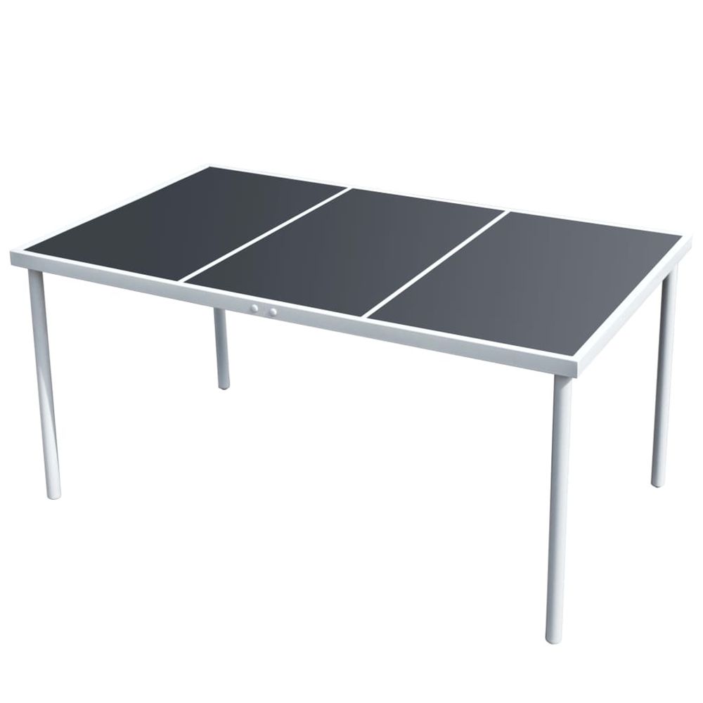 TABLE DE JARDIN 150X90X74 CM N-(866923)