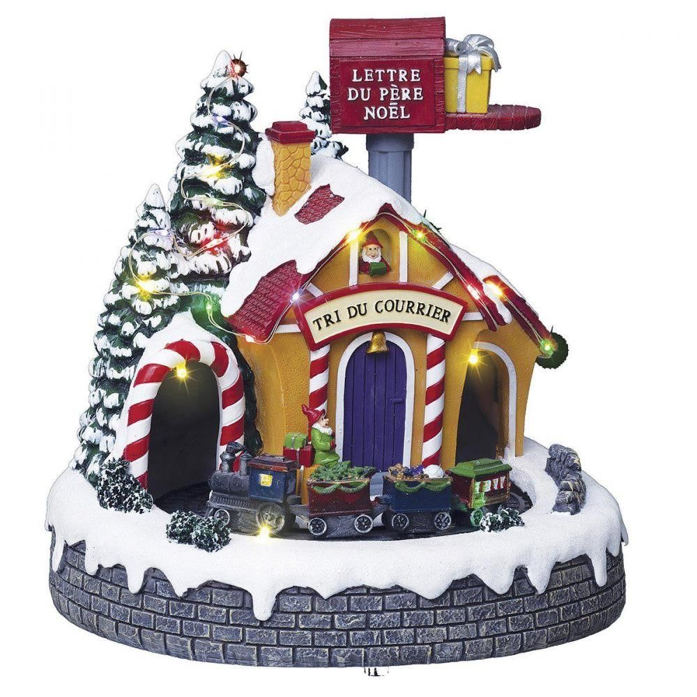 Village de noël - poste du père noël