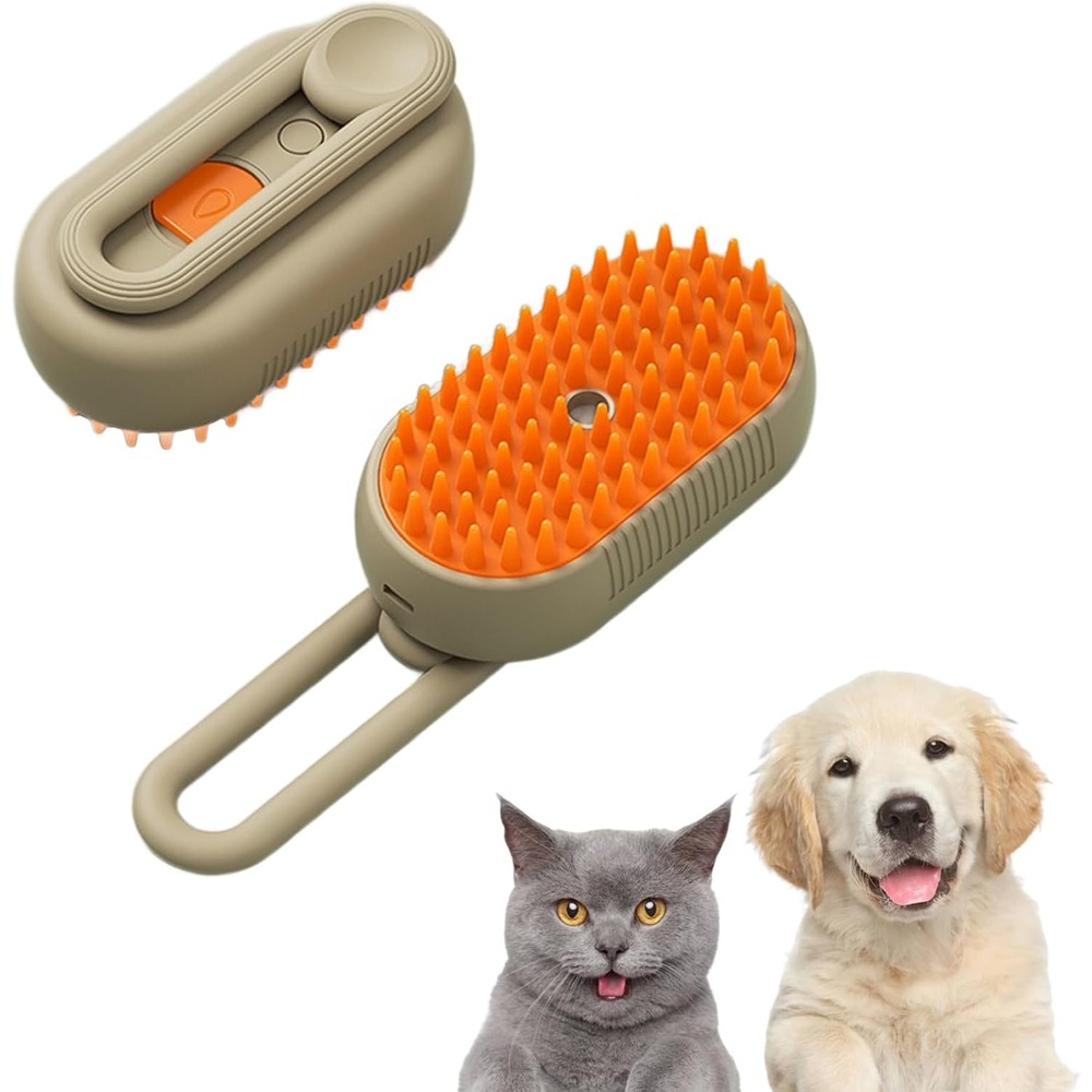 Brosse vapeur - 3 en 1 pour chats/chiens