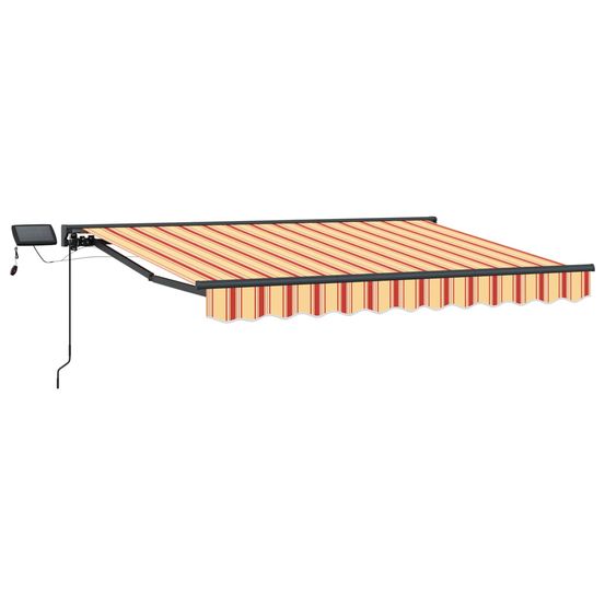 Cadre de store manuel avec leds 2,5 x 2 m