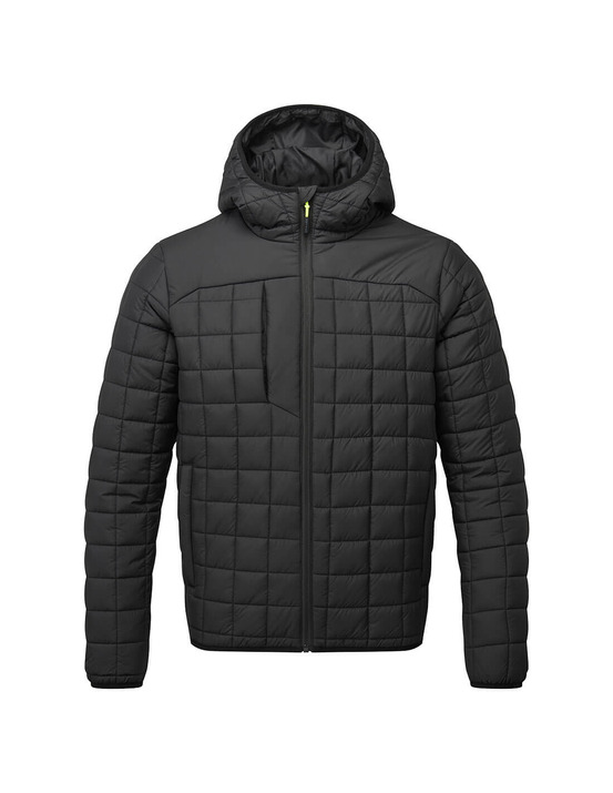 Veste à chicanes carrées pw3 - l - noir - portwest