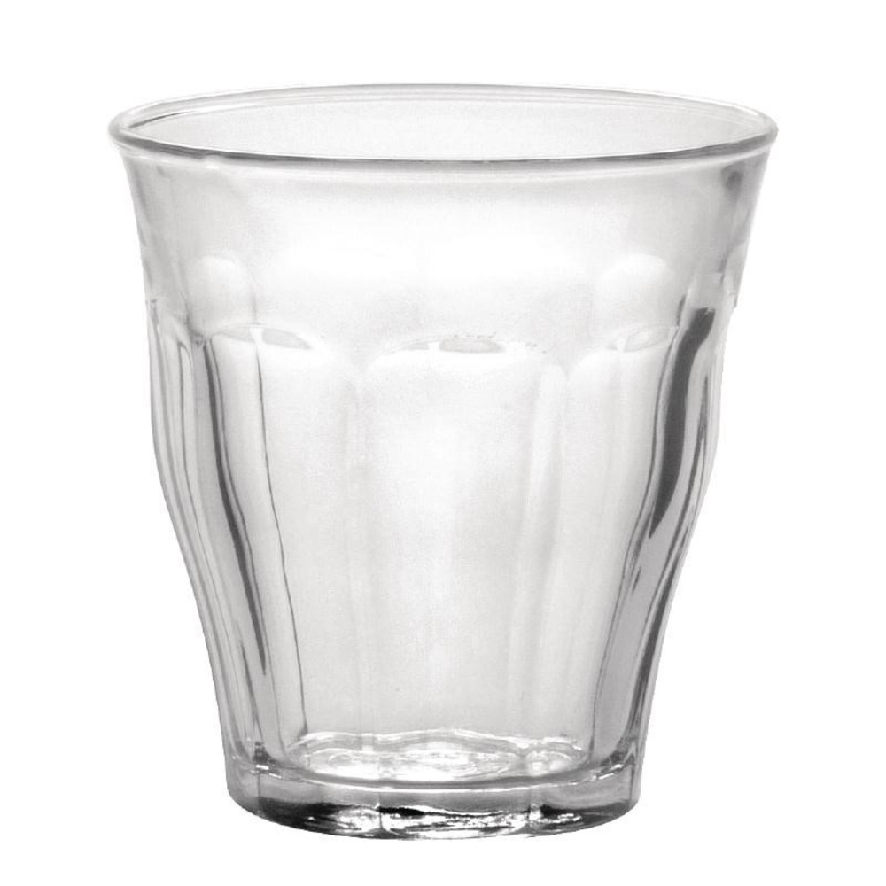 Verres gobelets à eau duralex picardie 130 ml - lot de 6