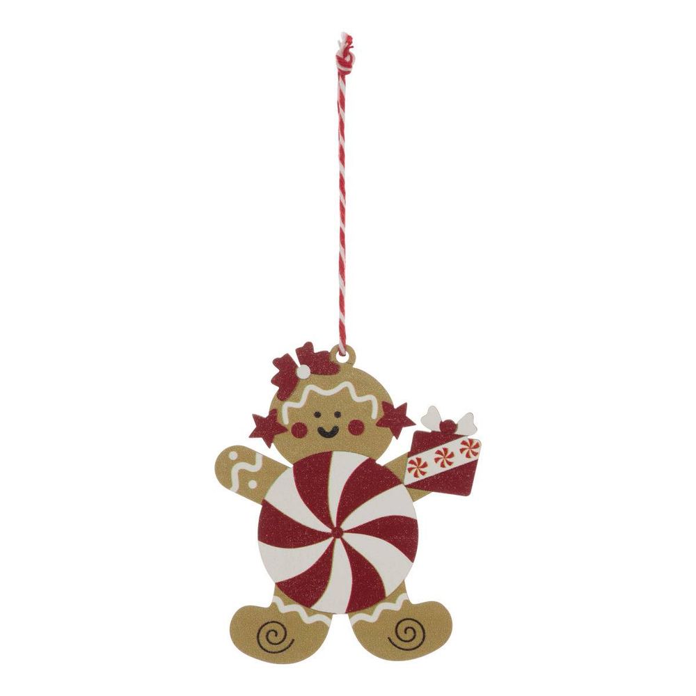 Décoration de sapin sur présentoir sapin gourmand en bois