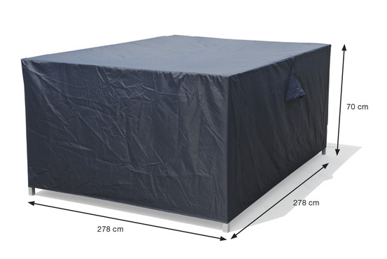 Housse pour ensemble salon-dînette coverit - 278x278xh70 cm