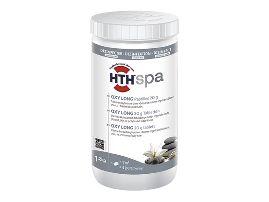 Oxygène actif pastilles pour spa 1,2 kg