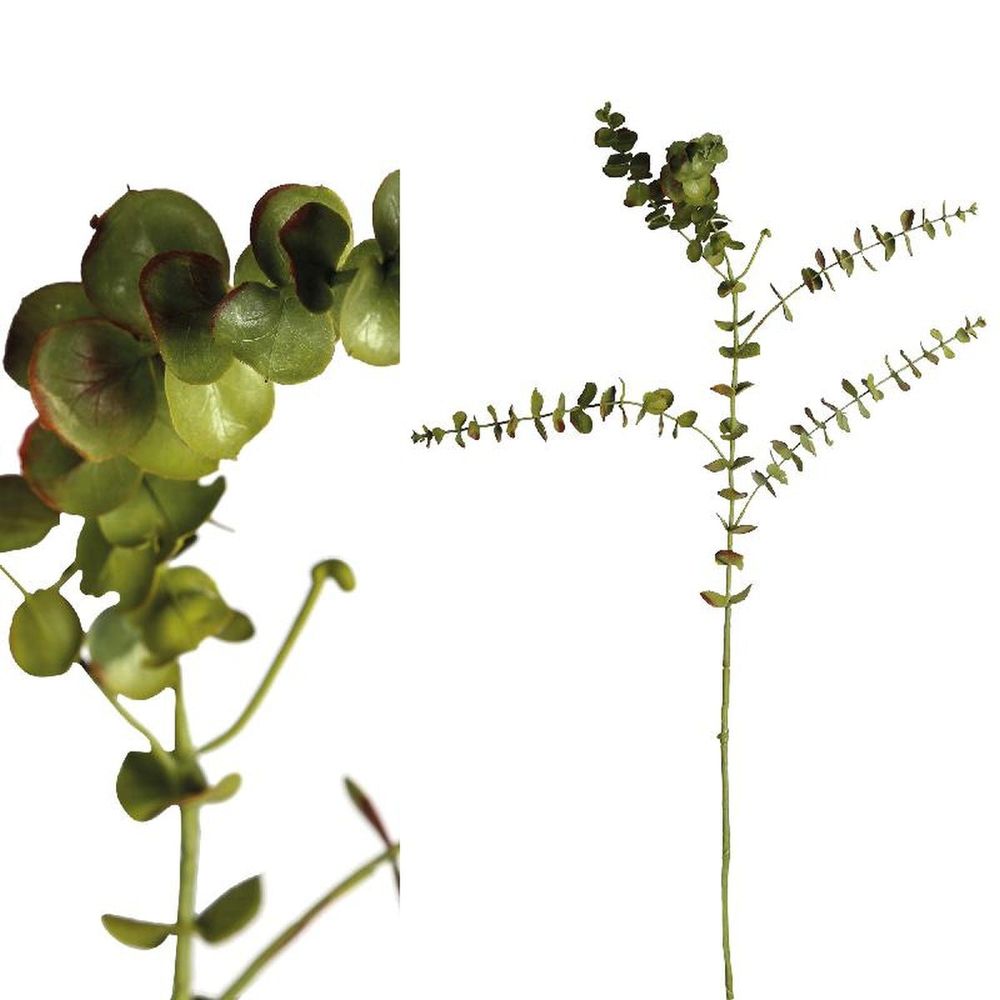 Ptmd eucalyptus feuille artificielle - 55 x 40 x 116 cm - vert | Truffaut