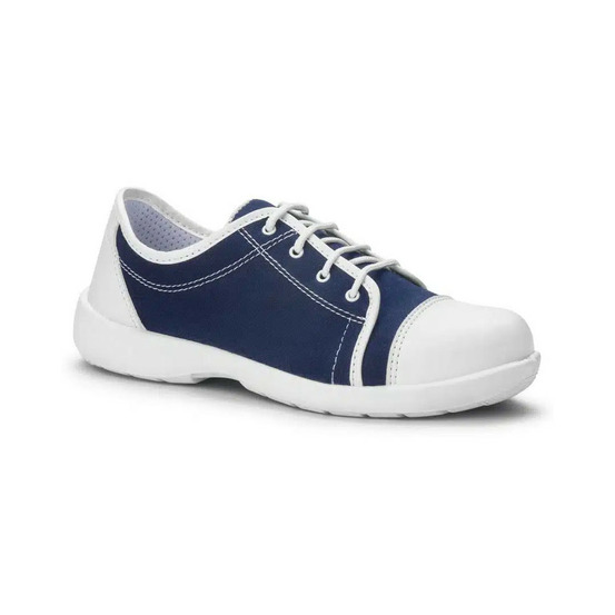 Chaussure de sécurité basse s1p src fashion pour femme blanc bleu marine p37 s24 loane marine 37