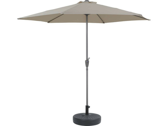 Parasol jardin droit alu