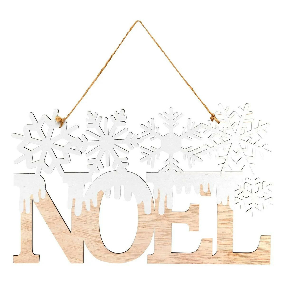 Déco mot à suspendre noël 