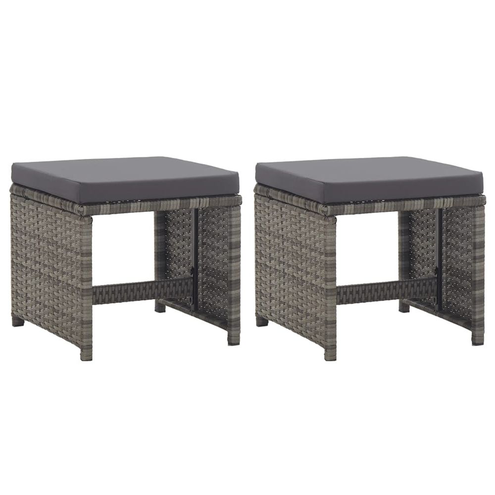 VIDAXL TABOURETS DE JARDI 5-(918871)