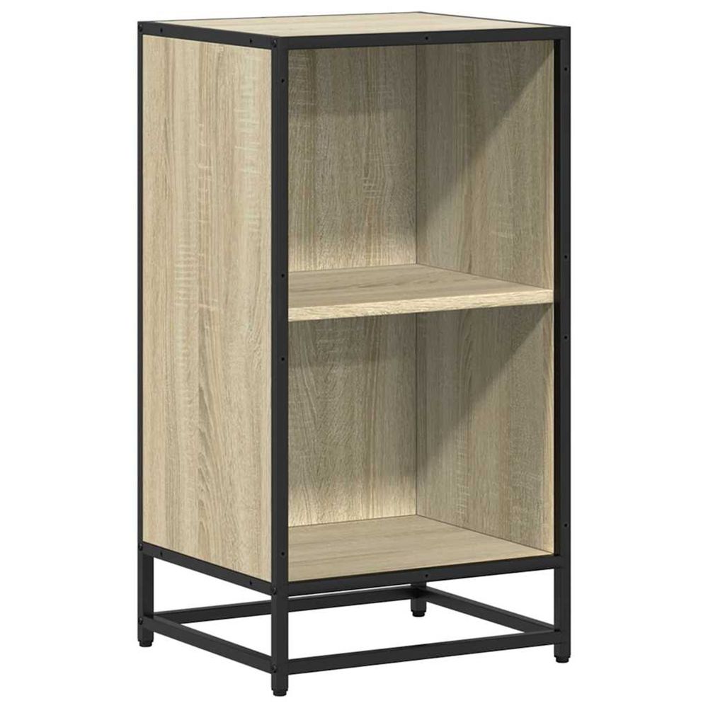 Bibliothèque chêne sonoma 40x35x76 cm bois d'ingénierie
